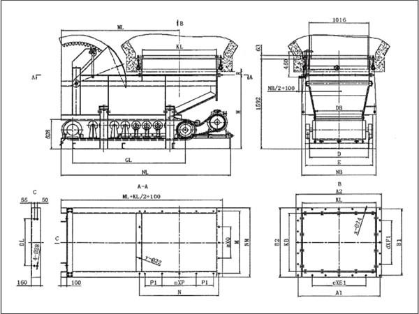 扇形閥門帶式（甲帶）給料機(jī)的承載能力較強(qiáng)、噪音低、整機(jī)使用壽命長(zhǎng)