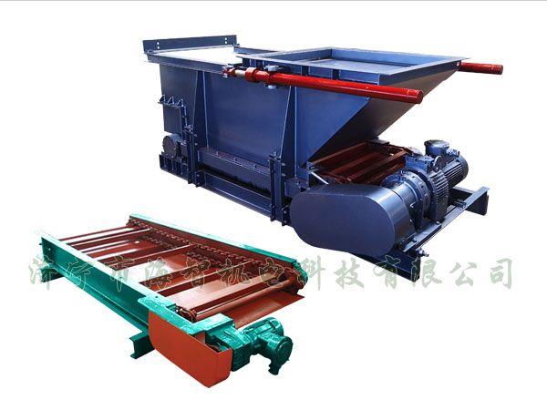 鏈板式給料機(jī)包括電控系統(tǒng)，電控系統(tǒng)包括就地控制系統(tǒng)和/或遠(yuǎn)程控制系統(tǒng)